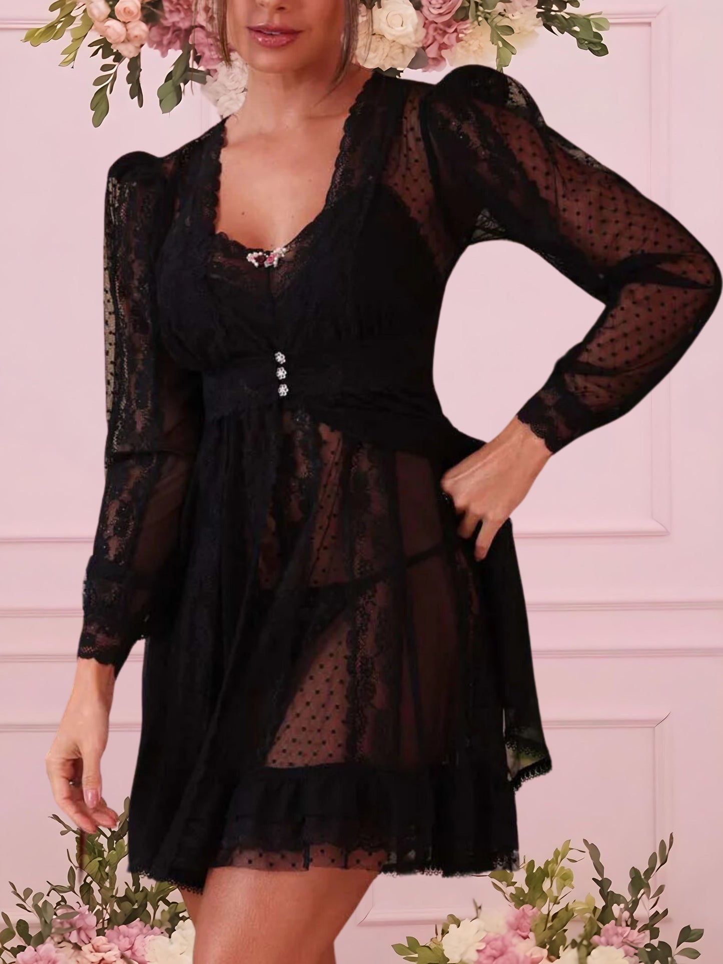 SPLENDOR SHORT ROBE